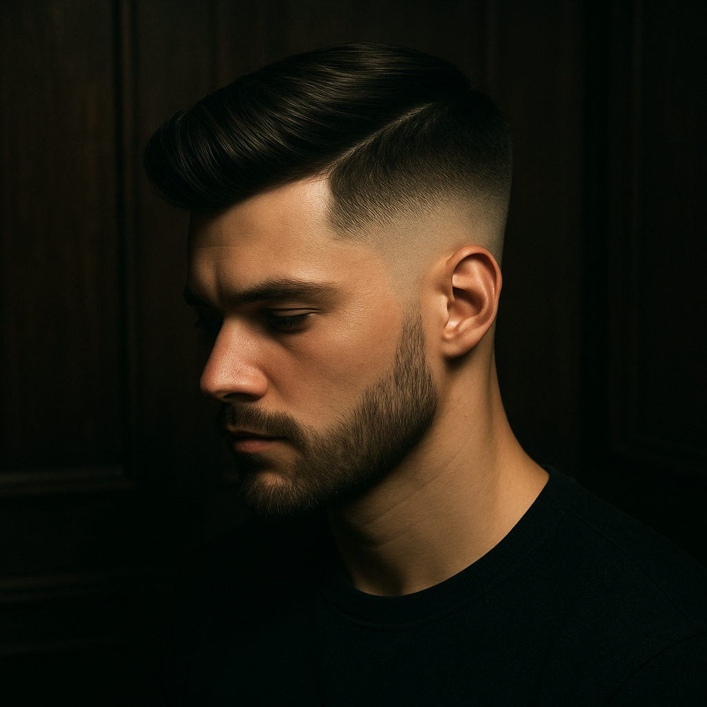 Modern fade saç kesimi
